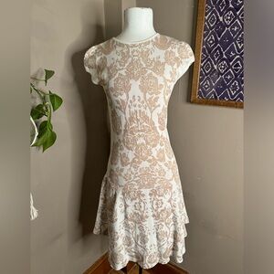 Torn by‎ Ronny Kobo Floral Knit Dress Sz S/M